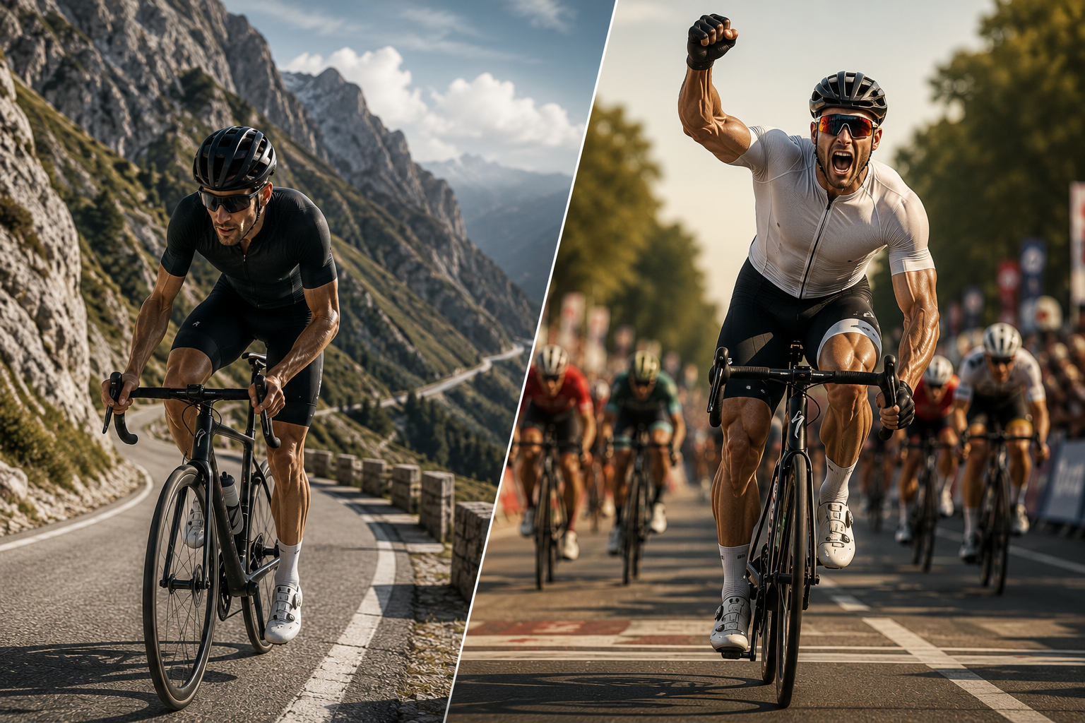🚴♂️ Wer ist der König der Straße? Bergfahrer vs. Sprinter!