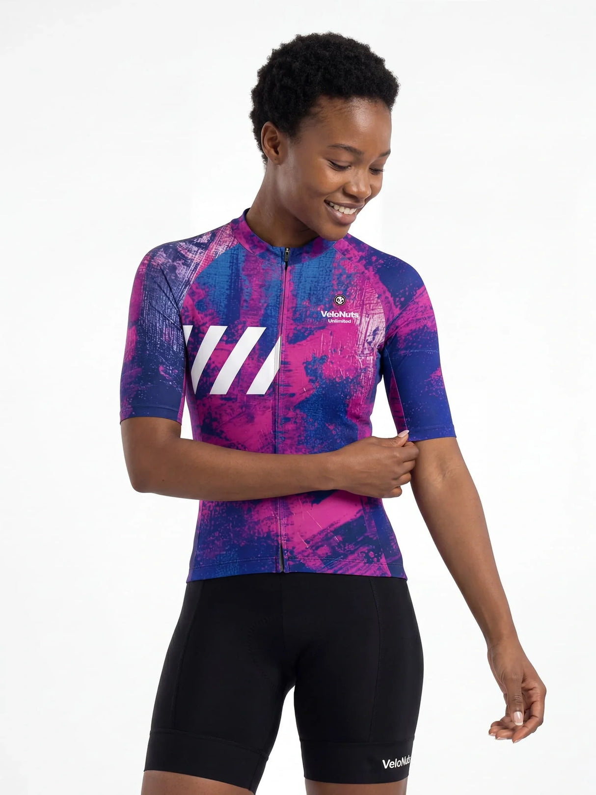 Damen-Radtrikot Ink Burst
