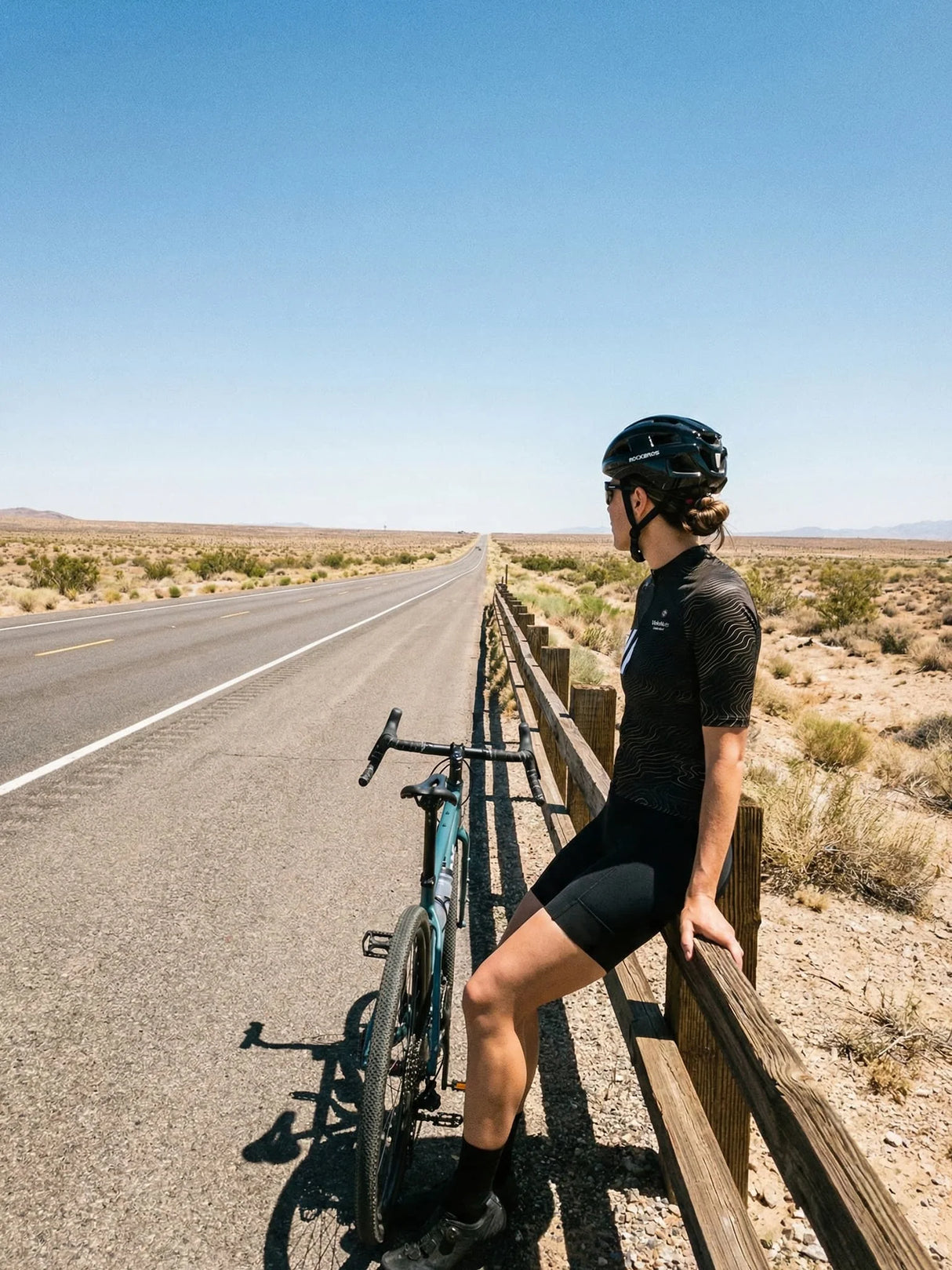 Damen-Radtrikot Liquid Terrain