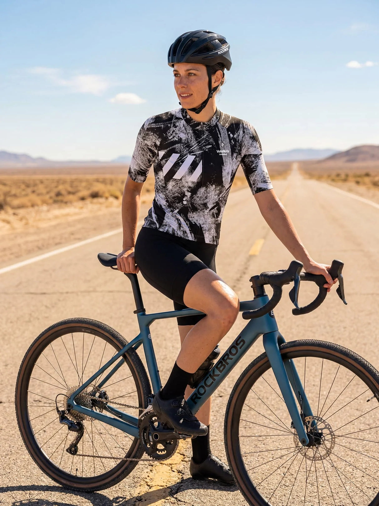 Damen-Radtrikot Ink Burst