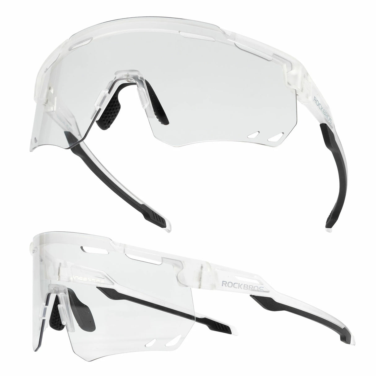 ROCKBROS Ultraleicht Fahrradbrille Selbsttönende Sonnenbrille mit UV400-Schutz - ROCKBROS-EU