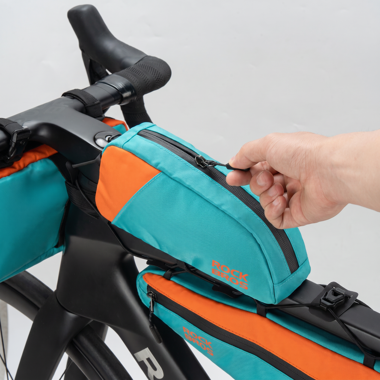 ROCKBROS 5-in-1 Fahrradtaschen Set / Komplettset für Fahrrad