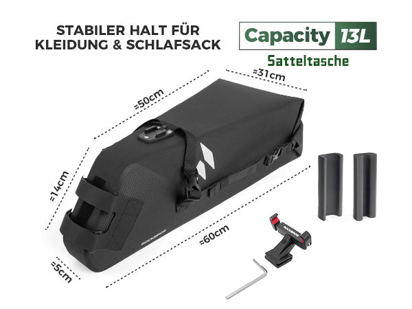 ROCKBROS Wasserdichtes Bikepacking Komplettsystem