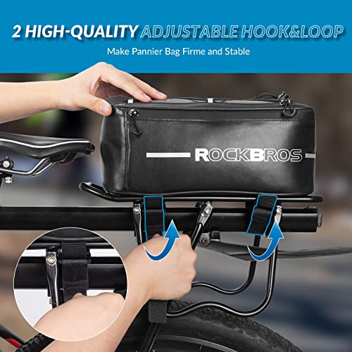 Fahrrad Gepäckträgertasche Reflektierend 5,2L-8L mit Regenschutz - ROCKBROS-EU