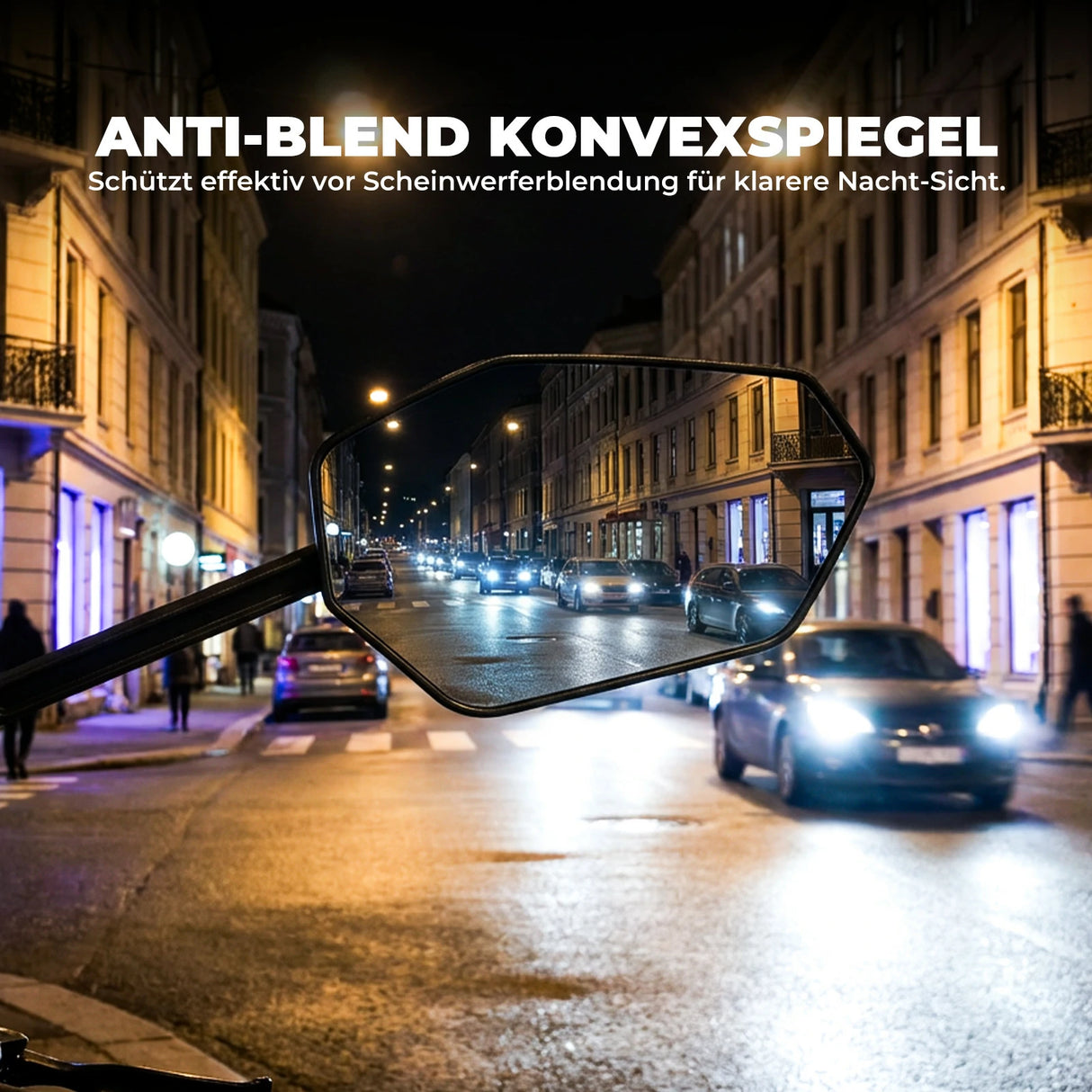 Fahrrad‑Rückspiegel – Für Lenker 20–23 mm