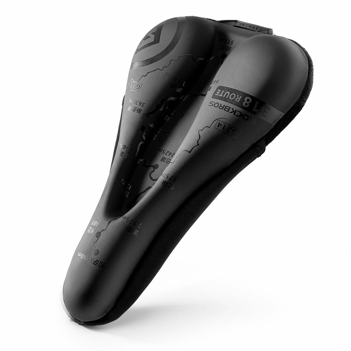 ROCKBROS Fahrrad Sattelbezug – Mit Regenhülle, dämpfend, 28 × 17 cm
