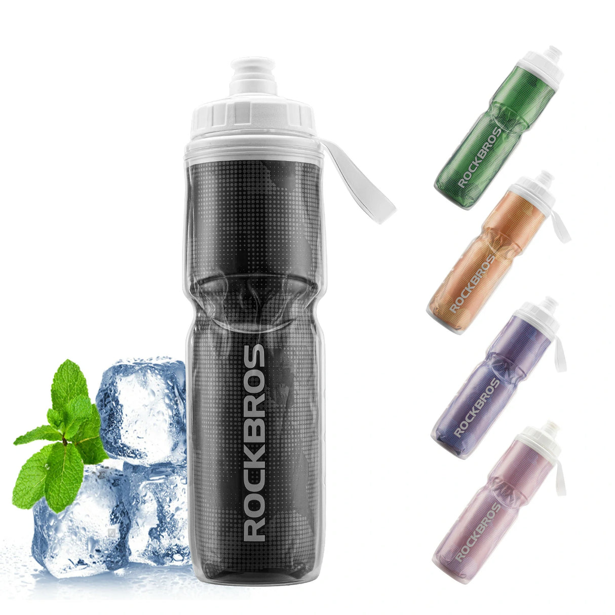 Fahrrad‑Trinkflasche 670 ml – Auslaufsicher, BPA‑frei & robust