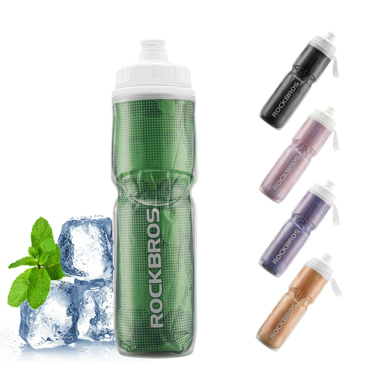 Fahrrad‑Trinkflasche 670 ml – Auslaufsicher, BPA‑frei & robust