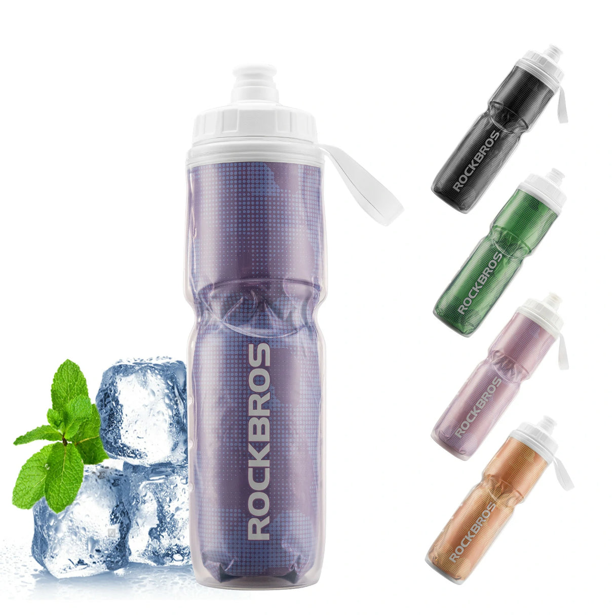 Fahrrad‑Trinkflasche 670 ml – Auslaufsicher, BPA‑frei & robust