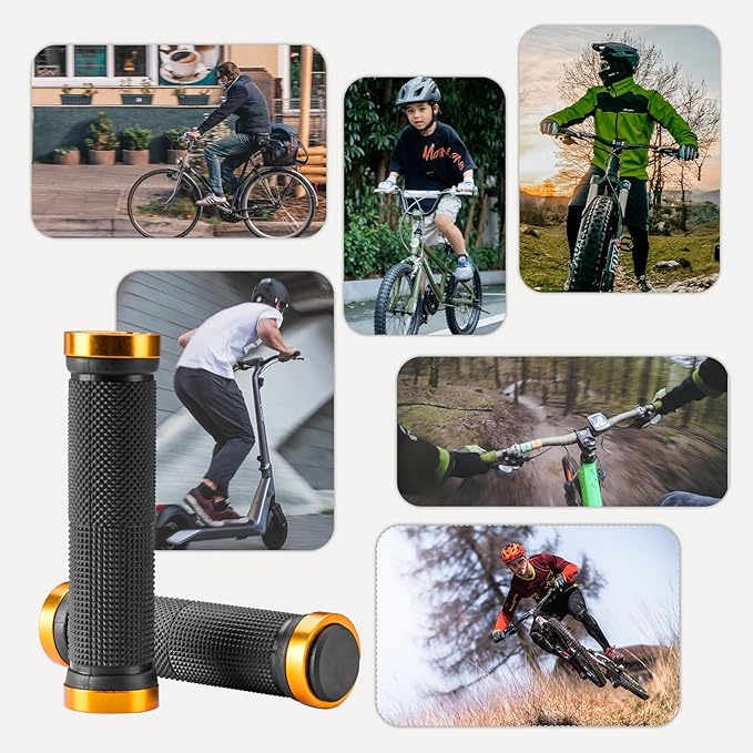 Fahrradgriffe 22 mm – Mit Aluminium Lock‑On‑System