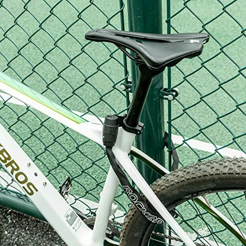 Fahrradschloss – 95 cm aus legiertem Stahl mit 2 Schlüsseln