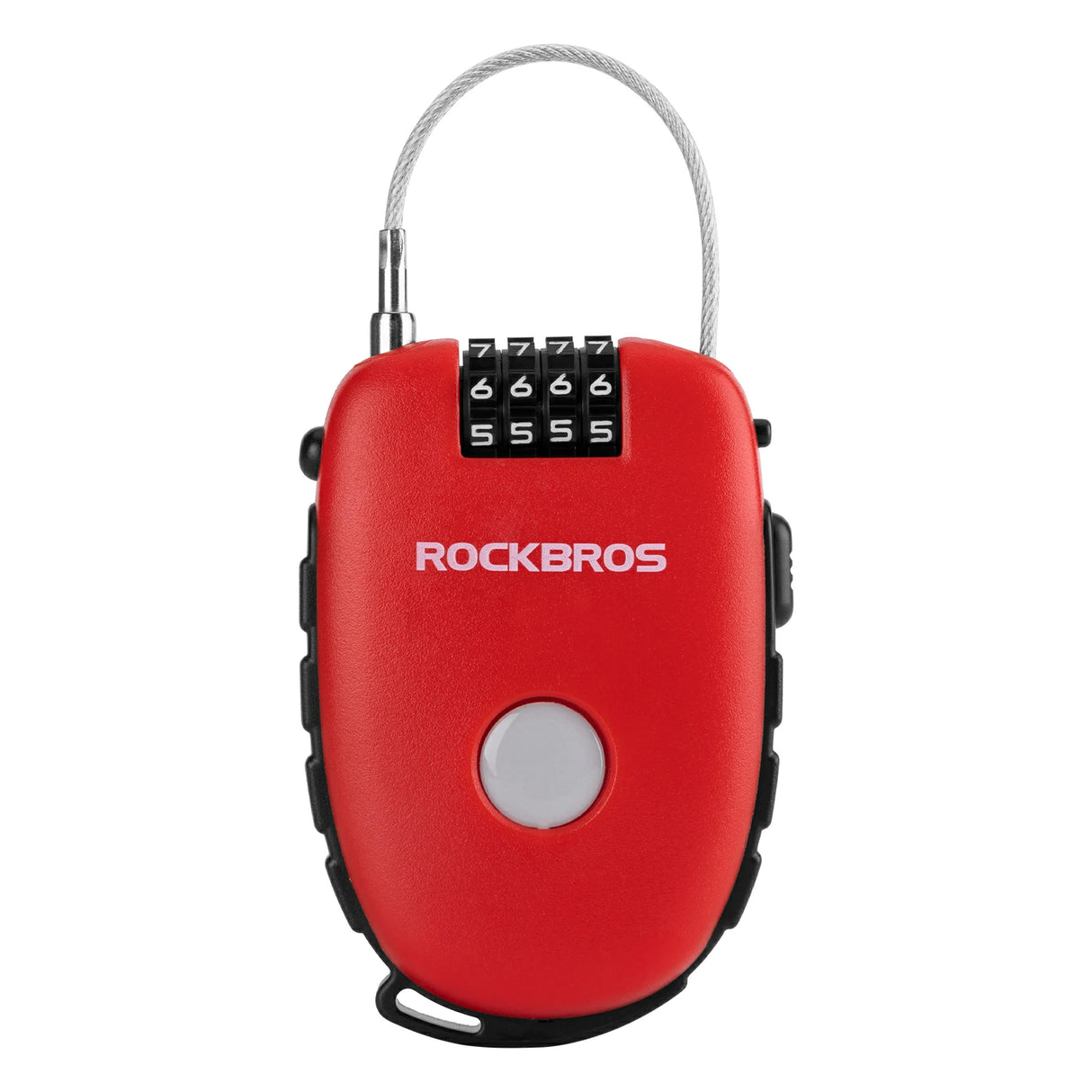 Fahrradschloss – Einziehbares Kabelschloss mit 4‑stelligem Code, 94 cm