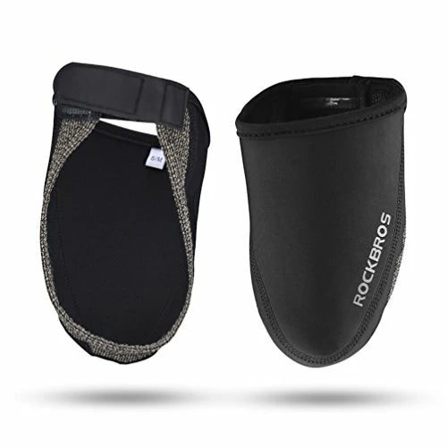 Halbe Fahrrad-Überschuhe – Wasserabweisend & Winddicht, Größe 39-45