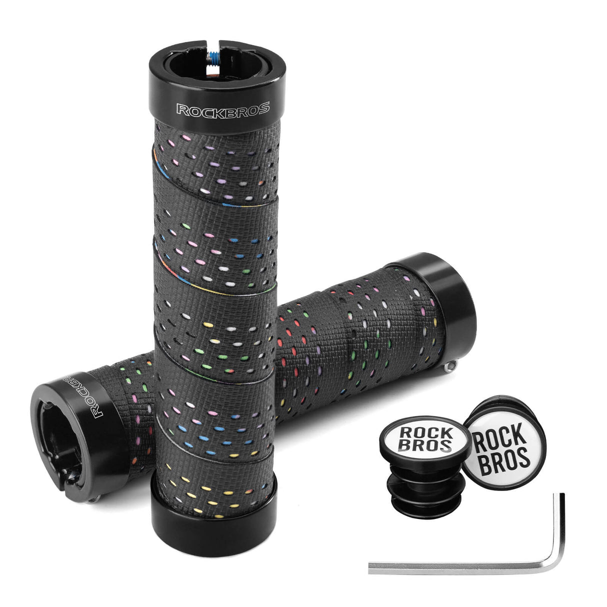 ROCKBROS Lenkergriffe – Doppelverschluss für 22 mm Lenker