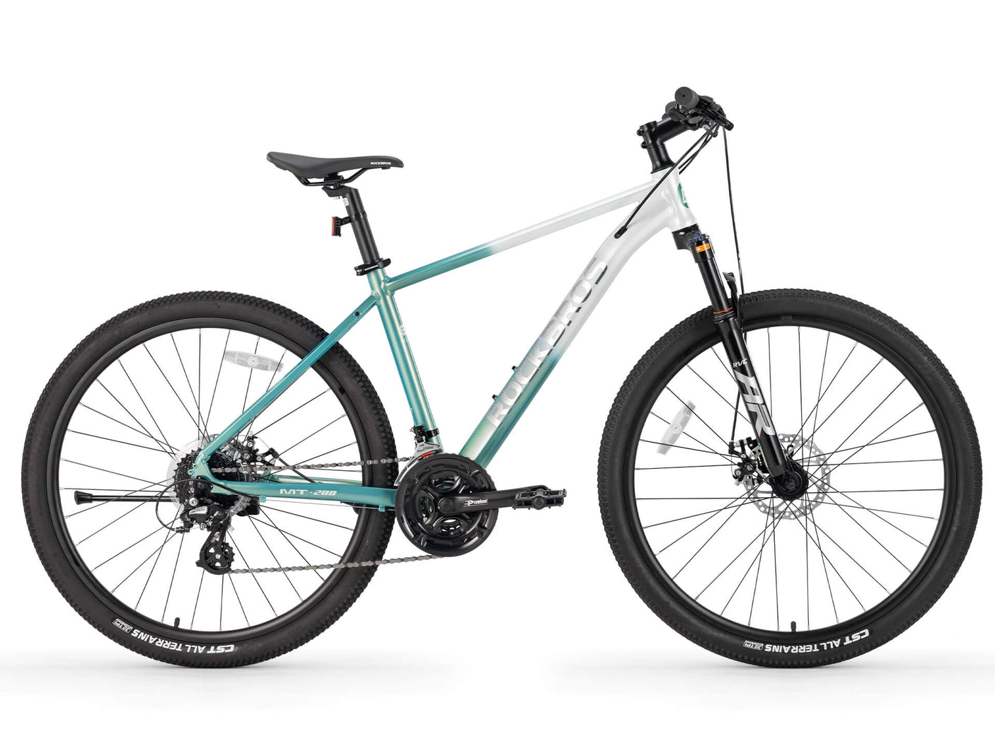 MT200 27.5E MTB – 27.5'' 8-Gang Scheibenbremsen-Grün