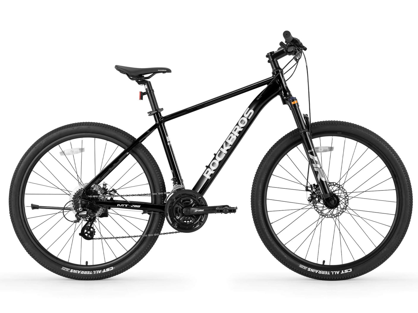 MT200 27.5E MTB 8-Gang Scheibenbremsen
-Schwarz