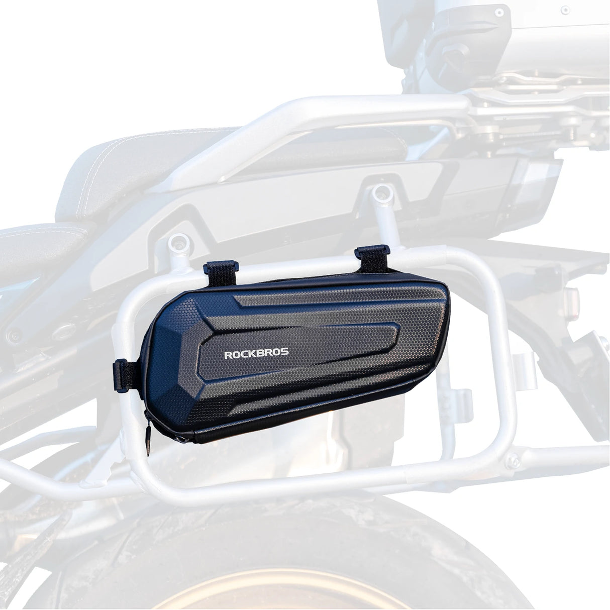 Motorrad‑Rahmentasche – Dreieckstasche 1,5 L, EVA wasserdicht & robust