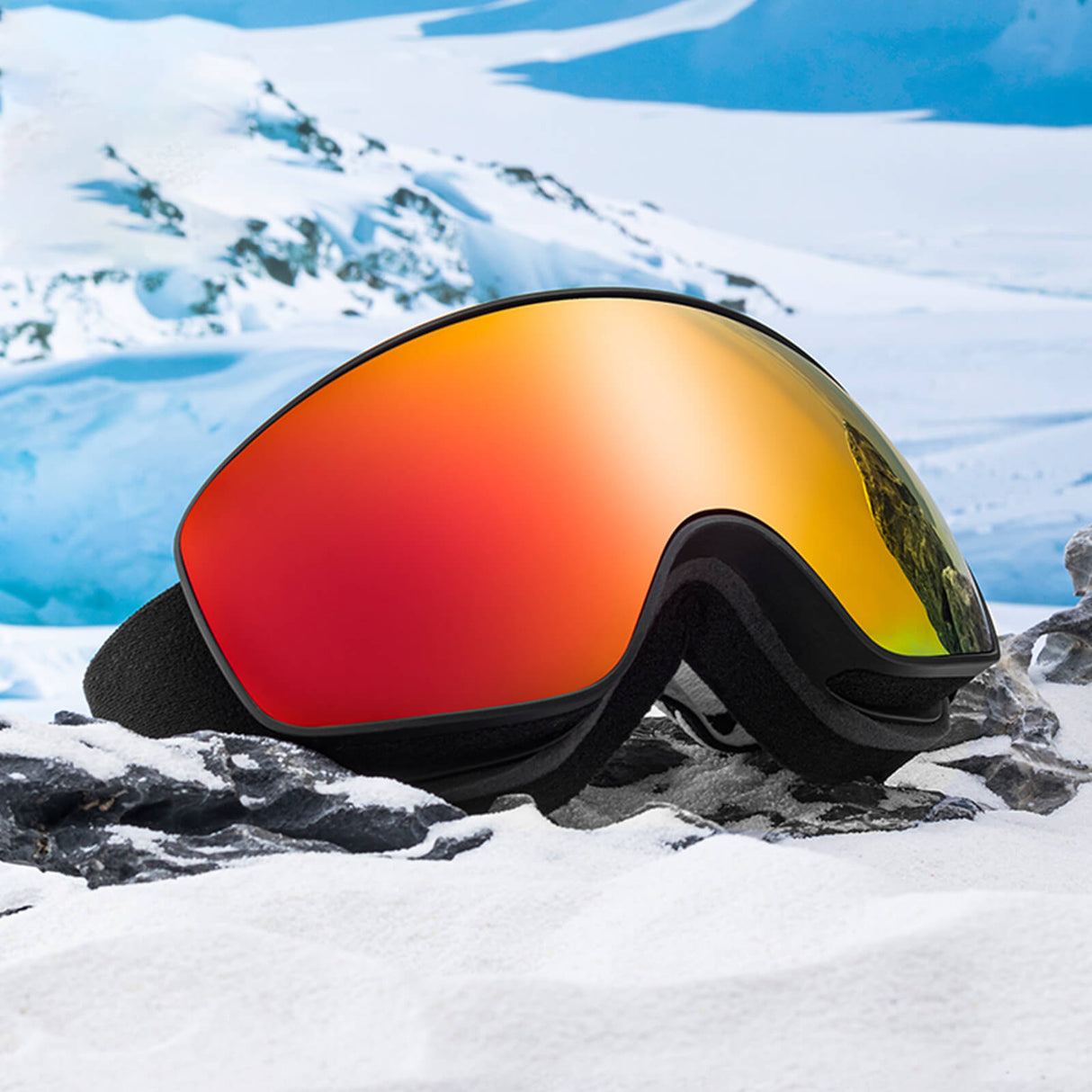 Qunature OTG Anti-Fog Skibrille Unisex - ROCKBROS-EU
