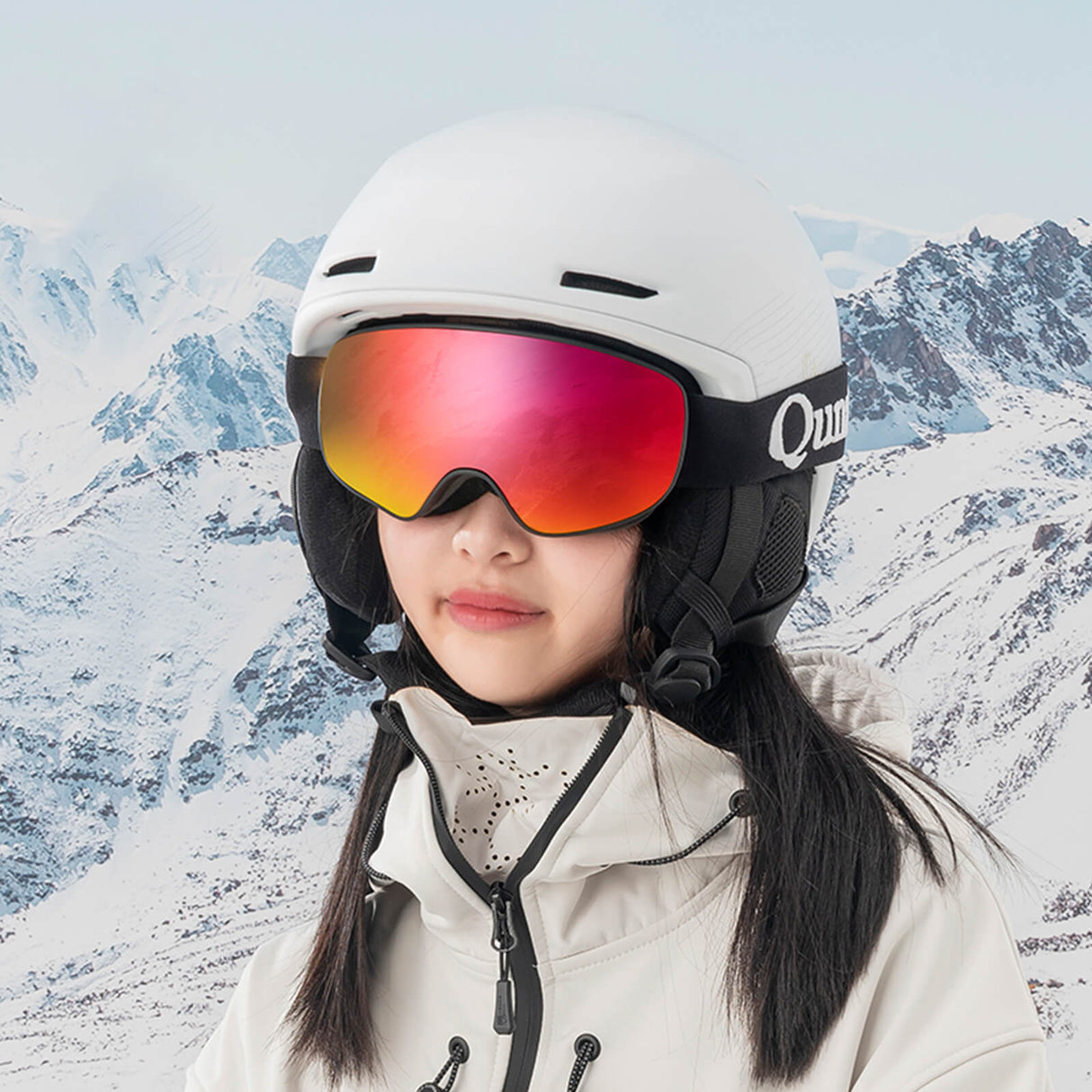 Qunature OTG Anti-Fog Skibrille Unisex - ROCKBROS-EU