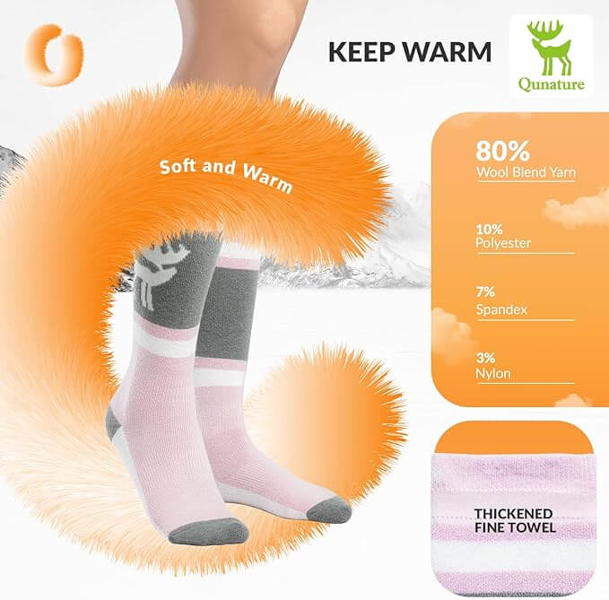 Qunature Skisocken aus Merinowolle – Naturale Wärme im Winter!