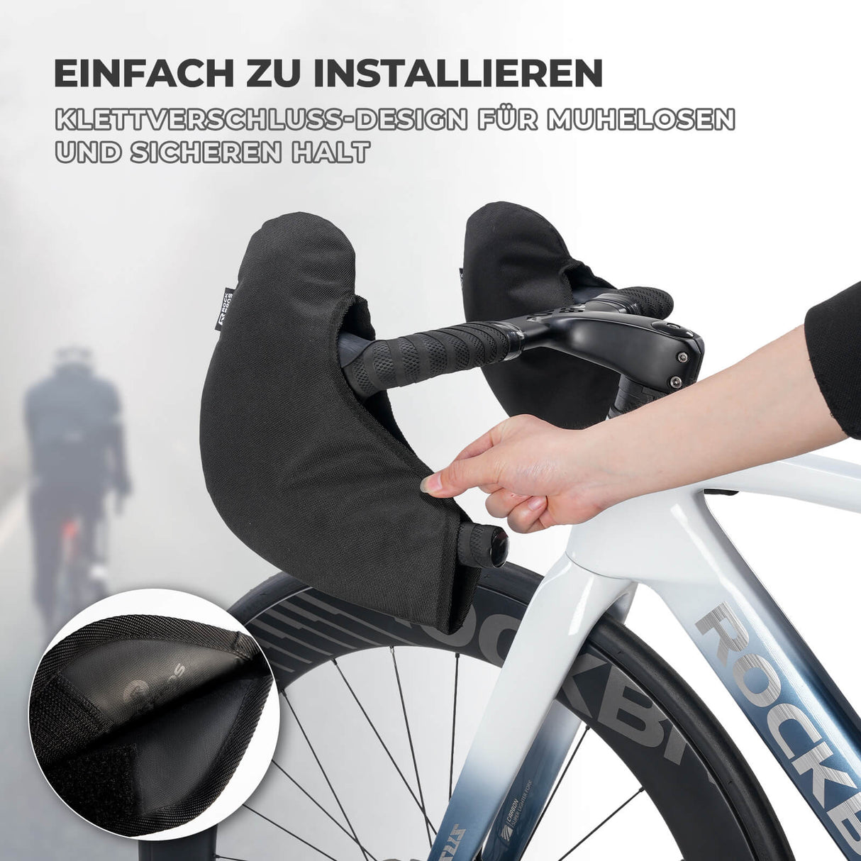 ROCKBROS Lenkerschutz – Universal & Stoßdämpfend für mehr Fahrkomfort!