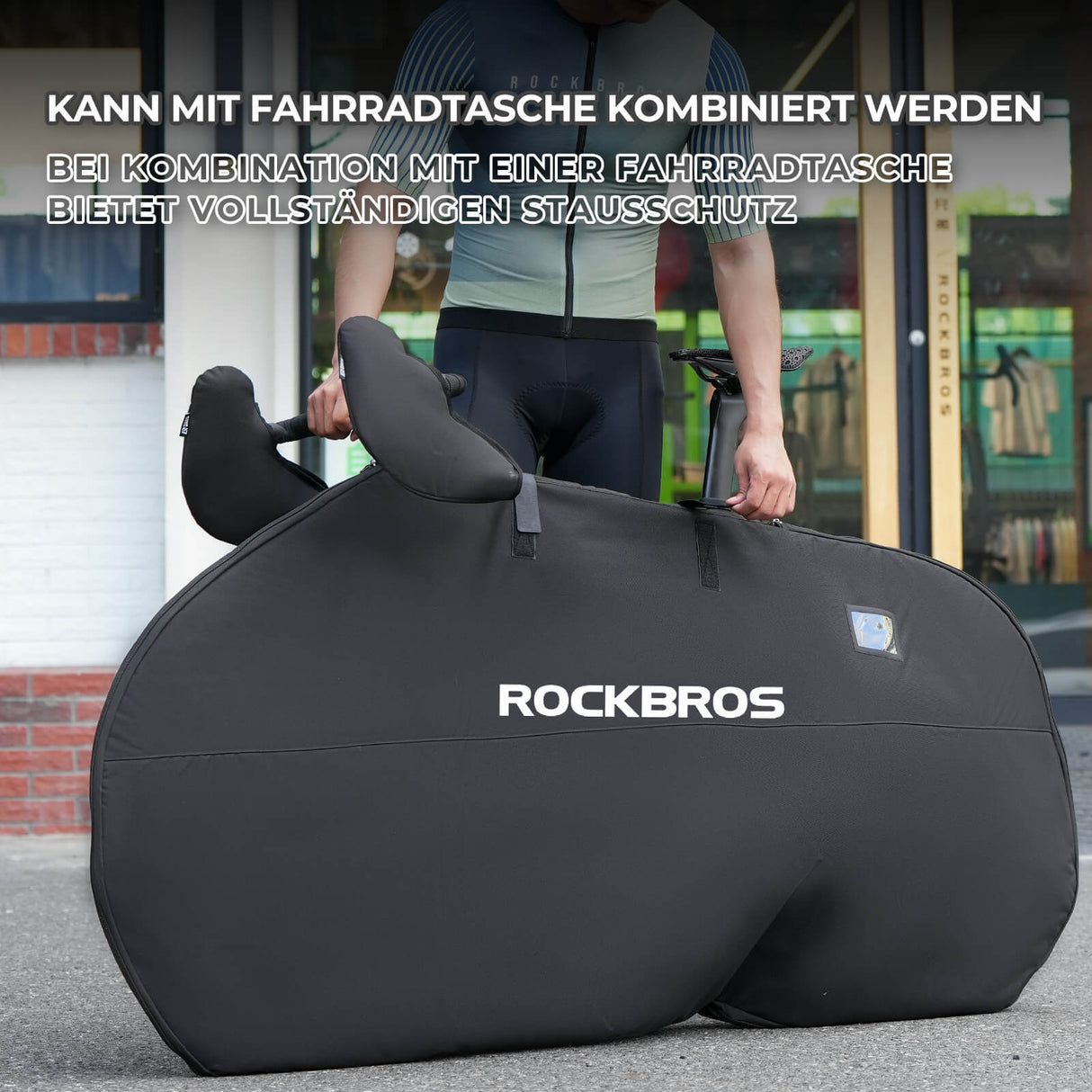 ROCKBROS Lenkerschutz – Universal & Stoßdämpfend für mehr Fahrkomfort!