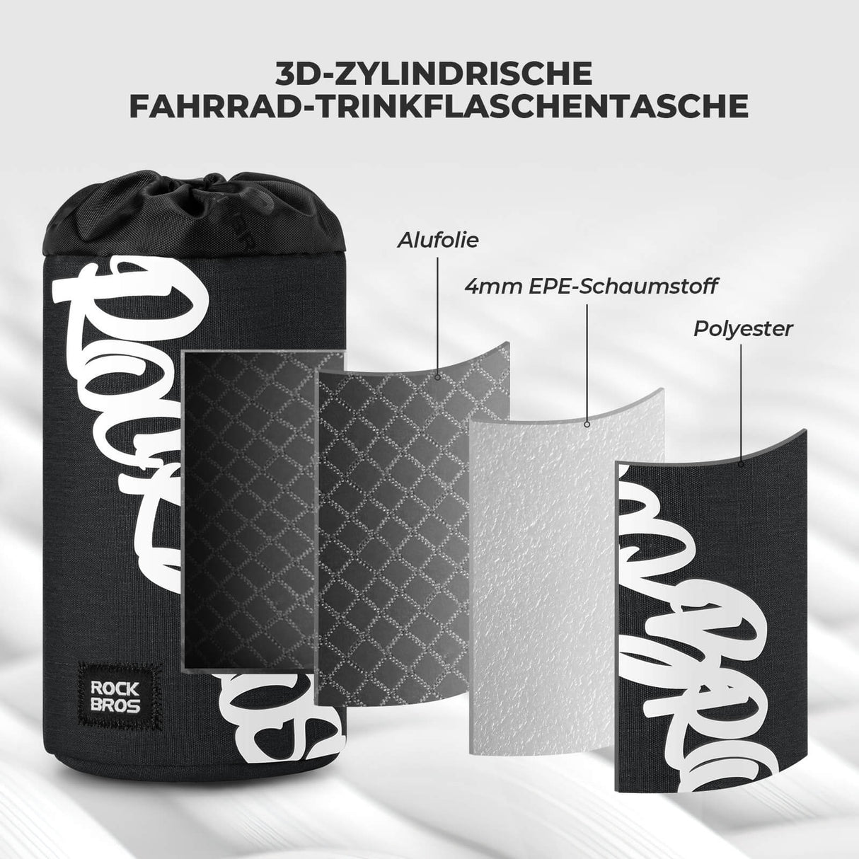 ROCKBROS Fahrrad Lenkertasche Mini 1L – Dein praktischer Begleiter für jede Fahrt!