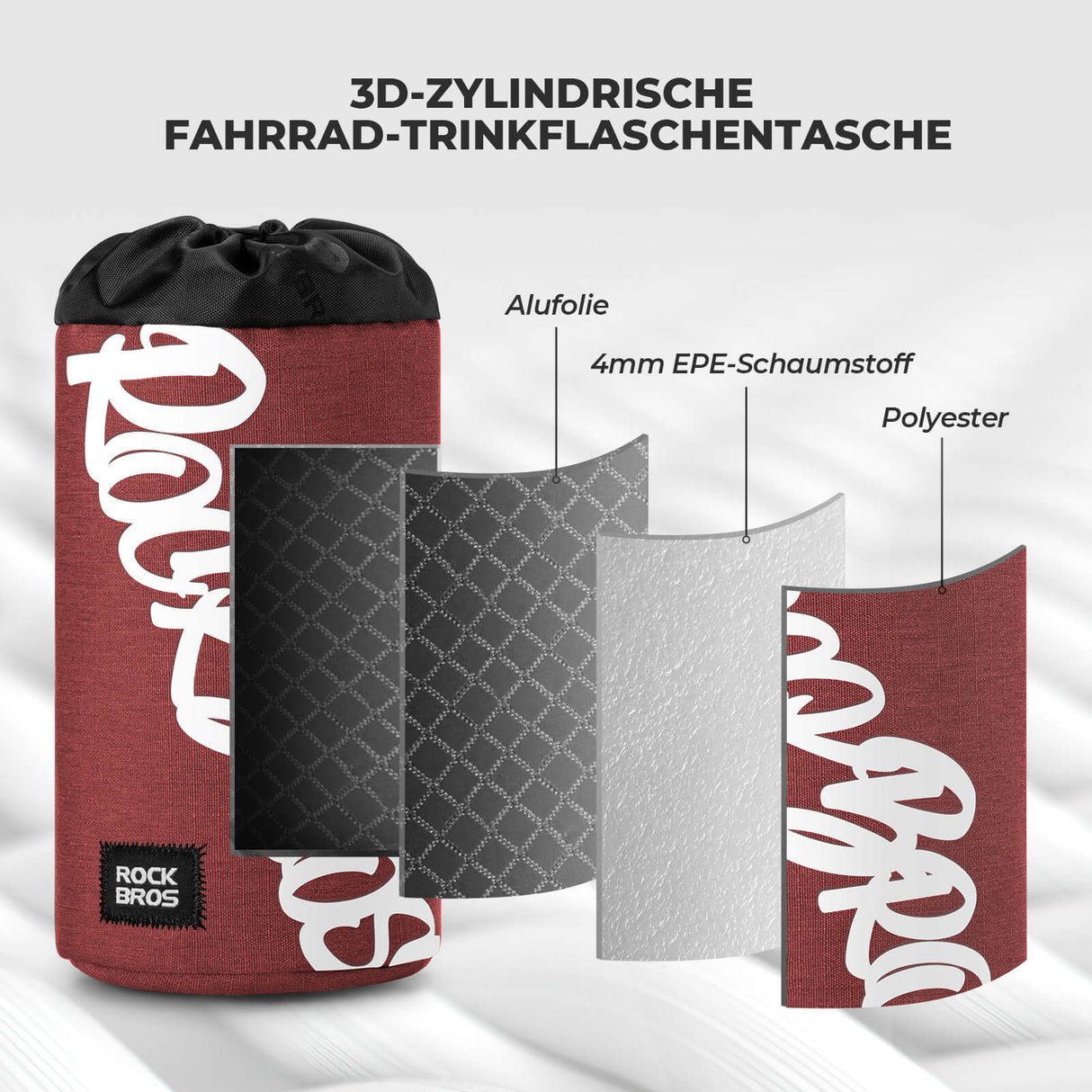 ROCKBROS Fahrrad Lenkertasche Mini 1L – Dein praktischer Begleiter für jede Fahrt!