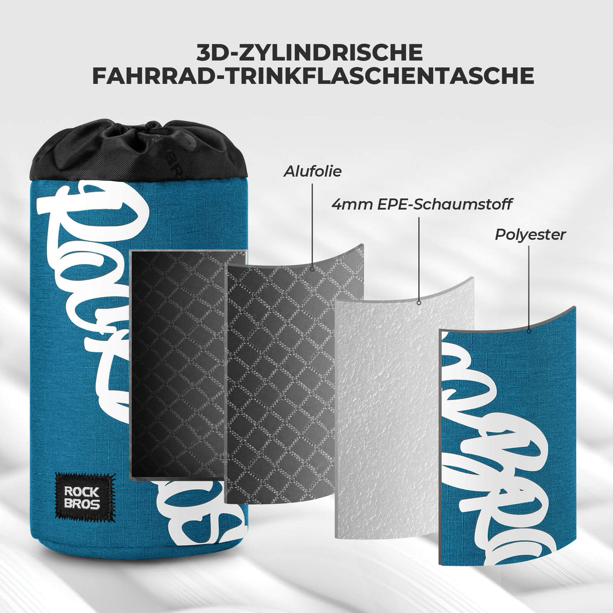 ROCKBROS Fahrrad Lenkertasche Mini 1L – Dein praktischer Begleiter für jede Fahrt!