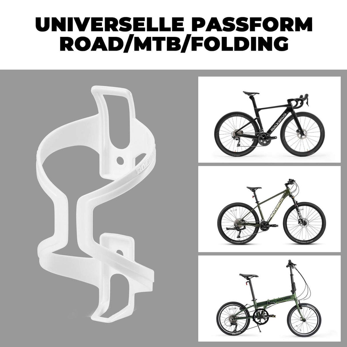 ROCKBROS Fahrrad-Flaschenhalter – 2er Pack im praktischen Set!