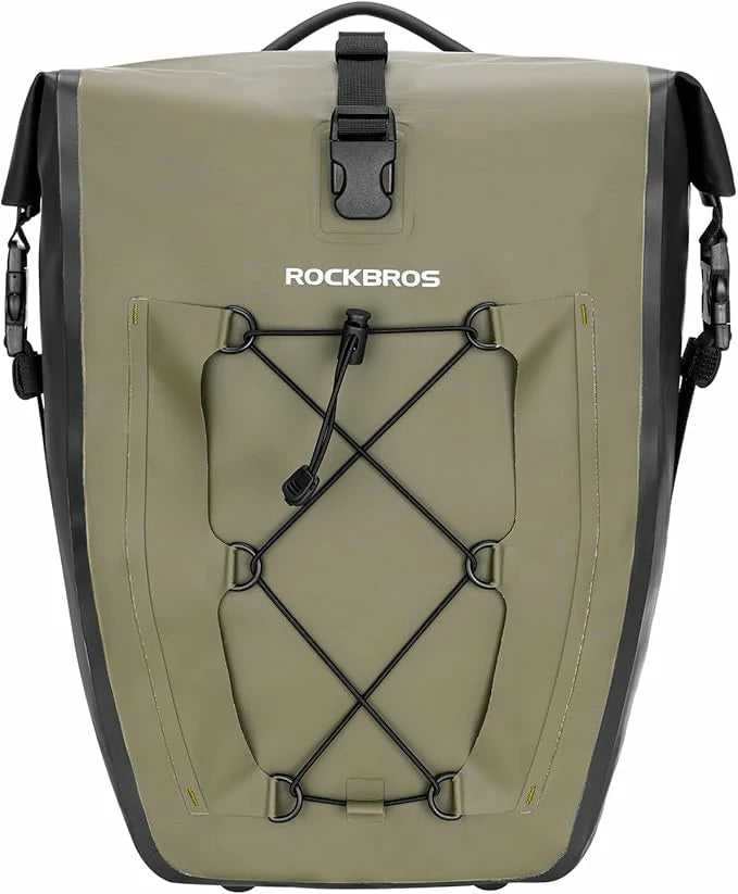 ROCKBROS Gepäckträgertasche 25L-32L 100 % wasserdicht mit Tragegriff - ROCKBROS-EU