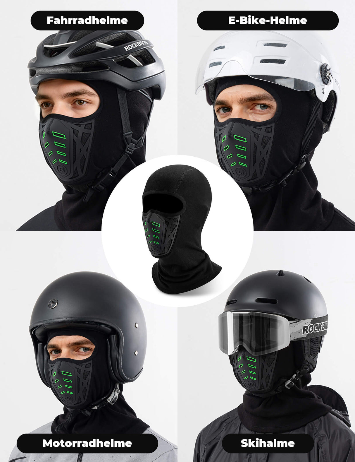 ROCKBROS Multifunktions-Balasthaube – Dein Allrounder für Outdoor-Abenteuer!
