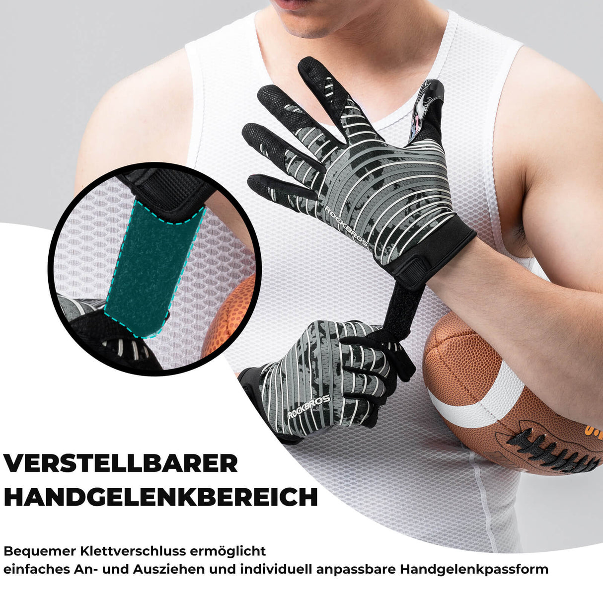 ROCKBROS Profi-Sporthandschuhe S334 – Atmungsaktiv & Hochflexibel!