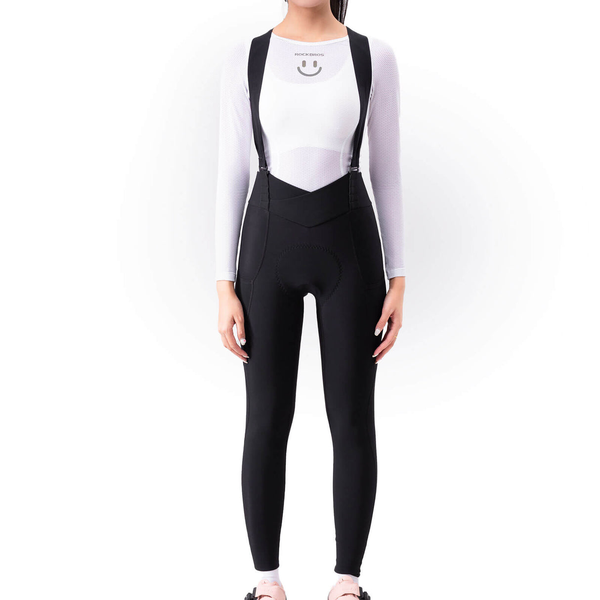 ROCKBROS TVI Damen Fahrrad-Trägerhose – Perfekter Komfort bei jeder Temperatur!