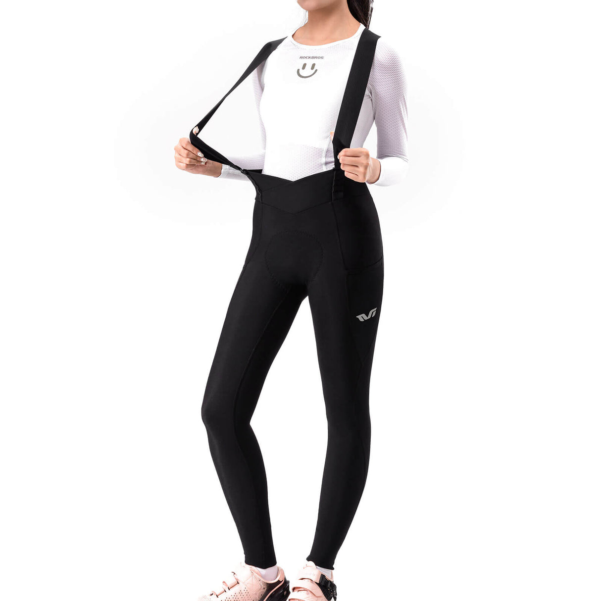 ROCKBROS TVI Damen Fahrrad-Trägerhose – Perfekter Komfort bei jeder Temperatur!