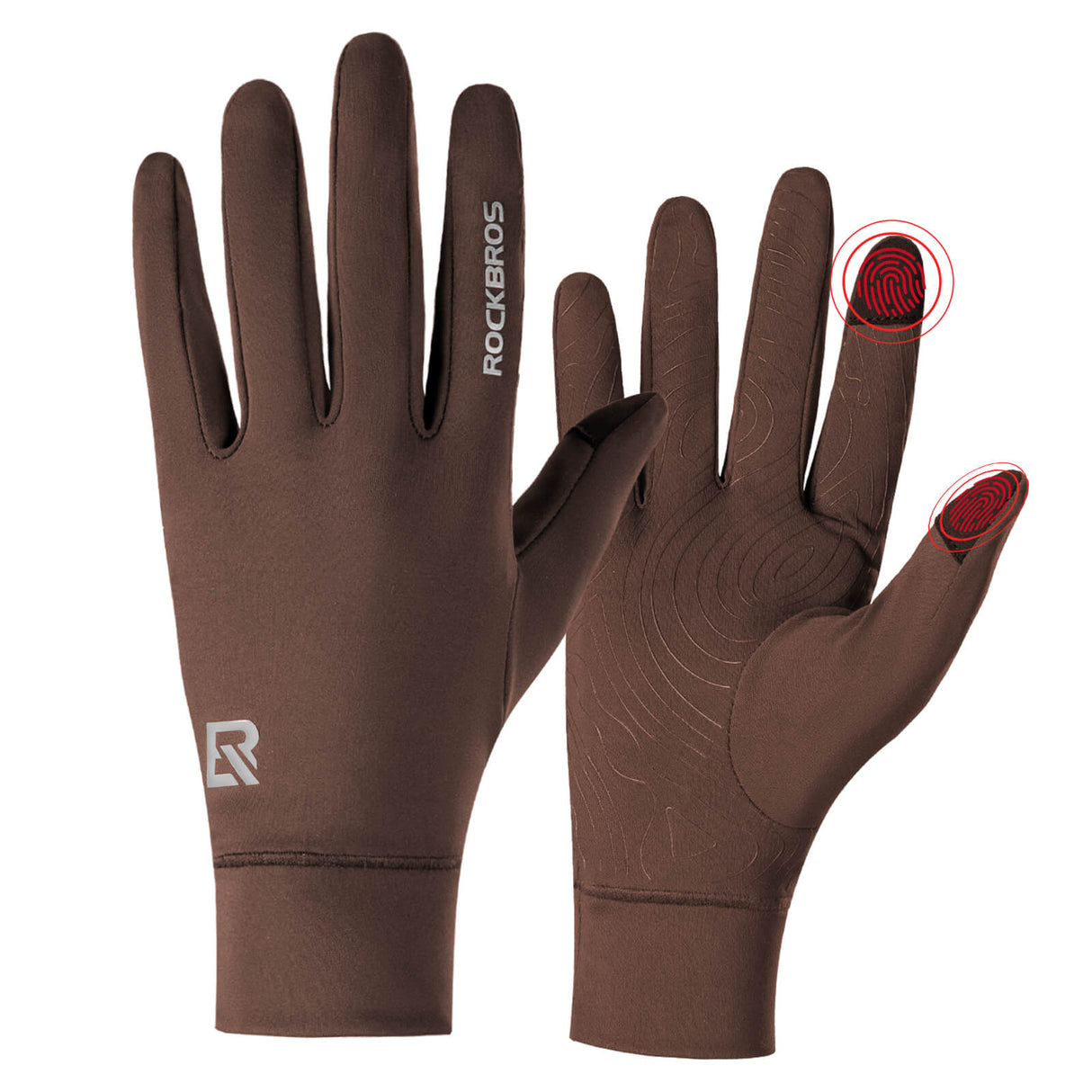 ROCKBROS Winter-Fahrradhandschuhe – Warm, sicher & griffsicher!