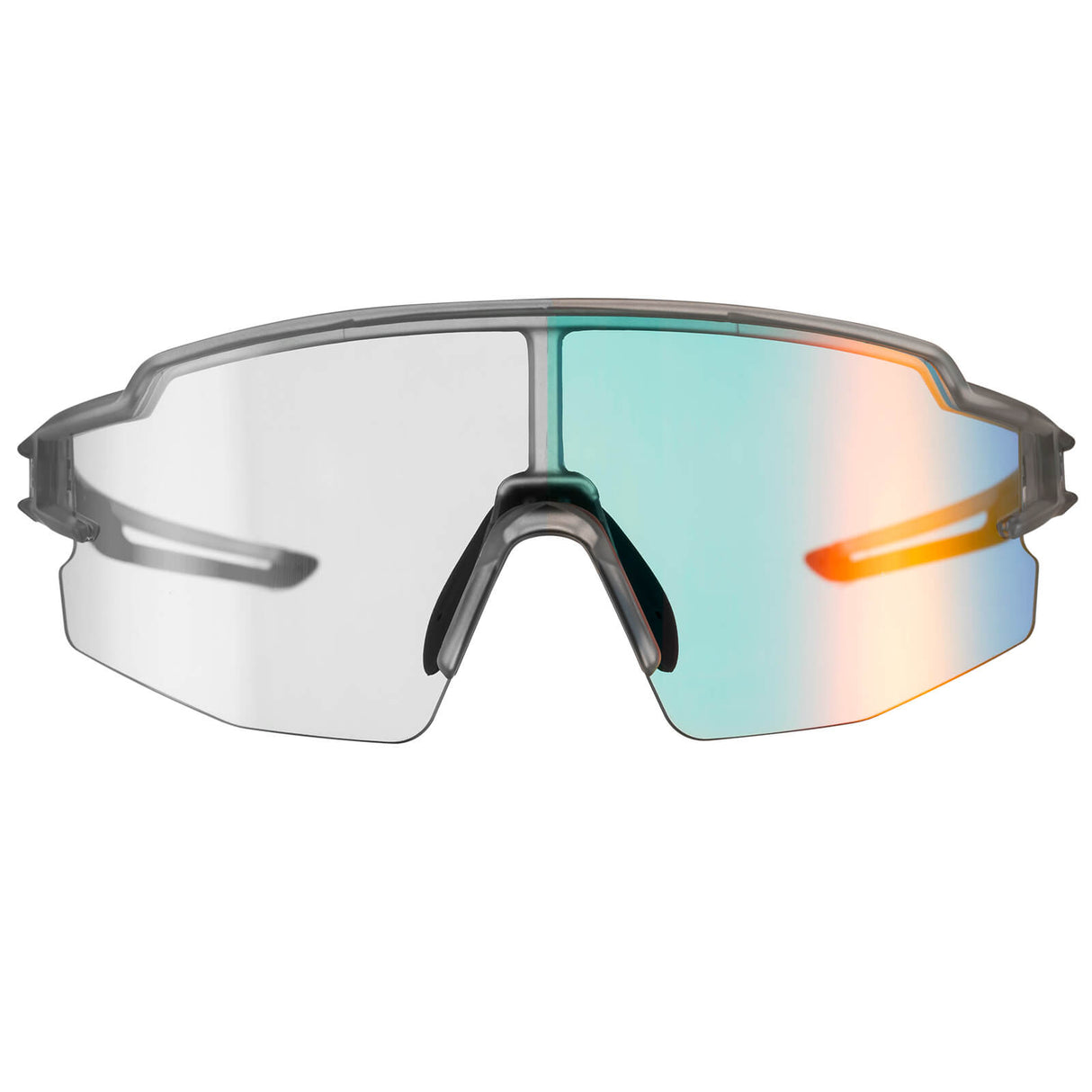 ROCKBROS Fahrradbrille Photochromatisch Sonnenbrille UV400-Schutz Leicht-Schwarz
