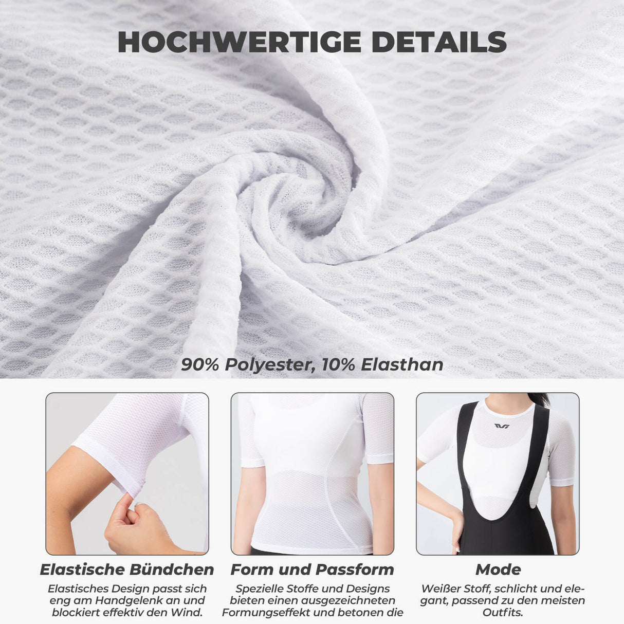 ROCKBROS TVI Damen Kurzarm-Radtrikot Atmungsaktives Trikots Sommer