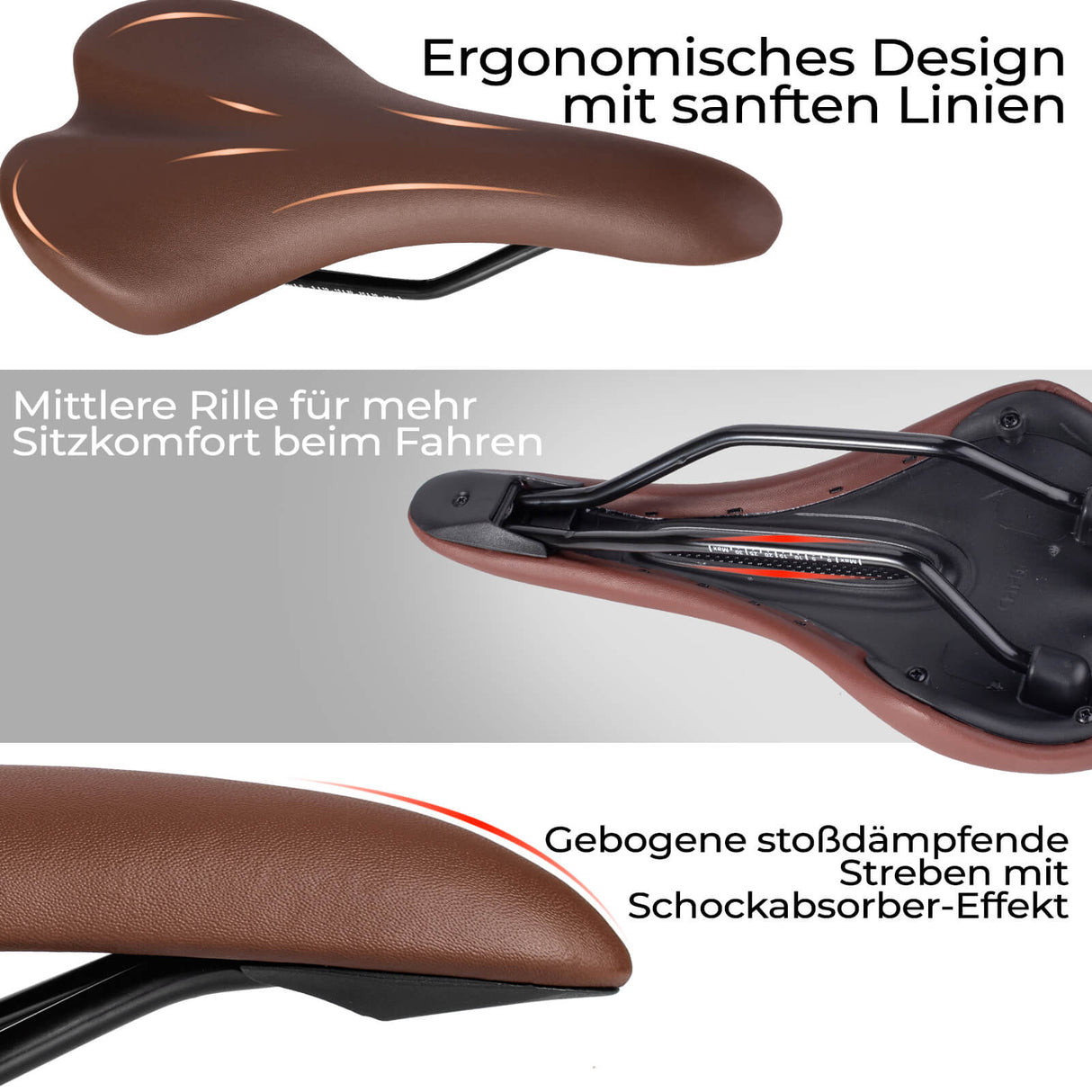 Rennrad Sattel Fahrradsattel Ergonomisch Wasserabweisend - ROCKBROS-EU