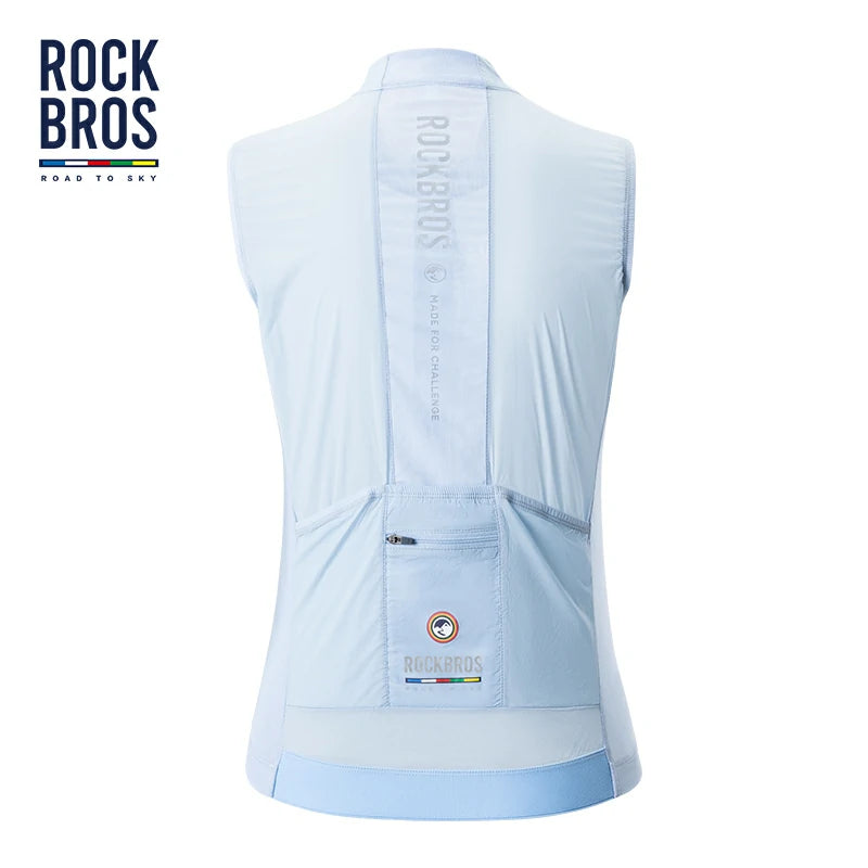 ROCKBROS Damen Ultra‑Leichtweste – Road to Sky Edition