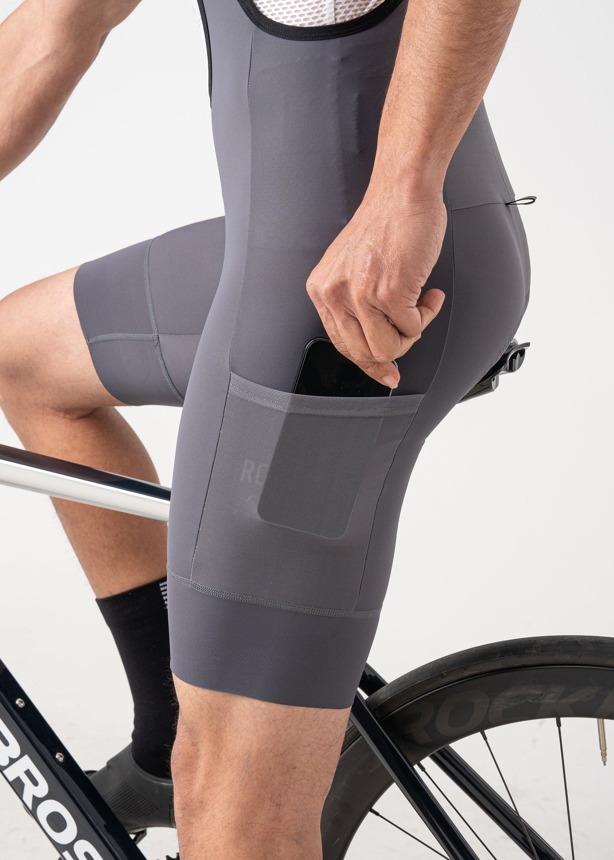 Road-to-Sky Herren-Radlerhose mit Trägern