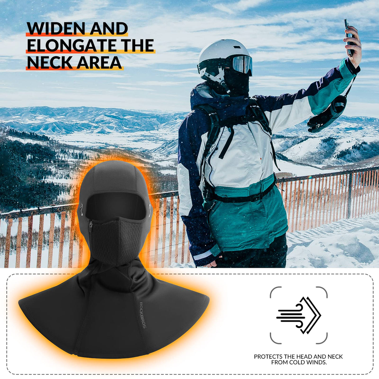 Sturmhaube Winter Balaclava – 54–63 cm
