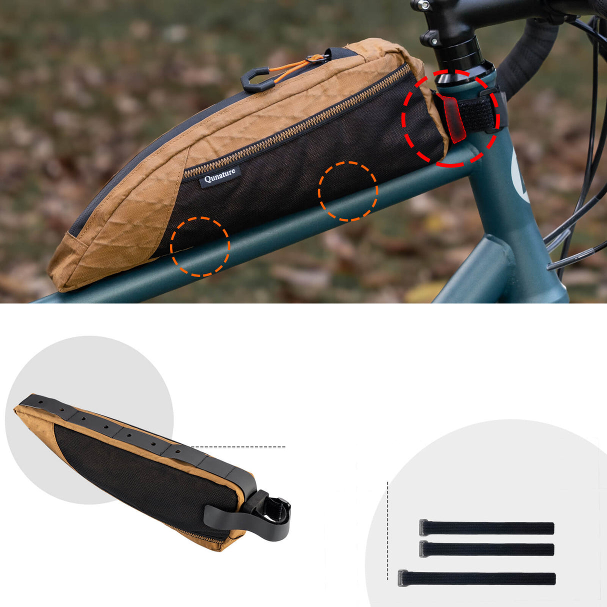 Qunature Top Tube Bag - ROCKBROS-EU