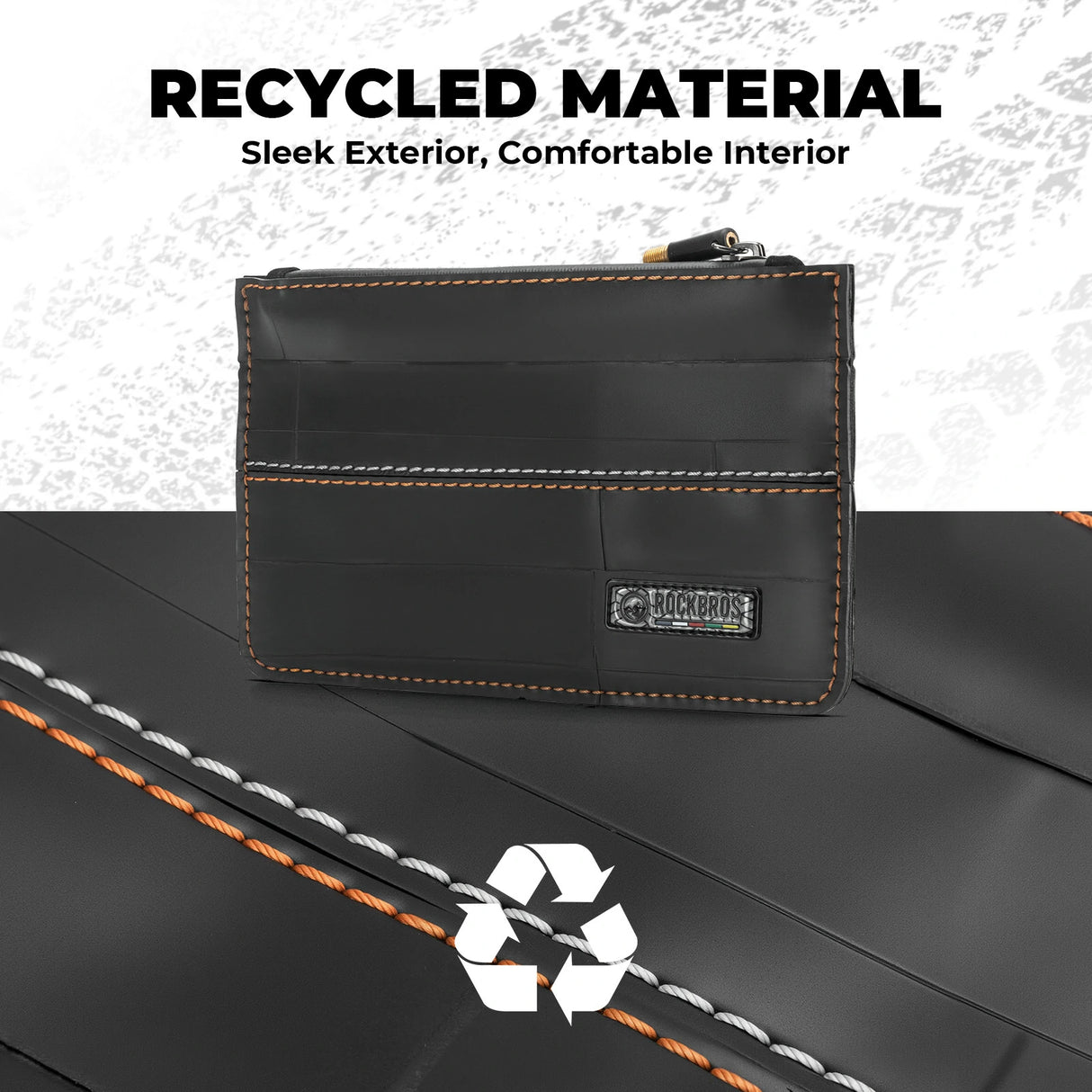 ROAD TO SKY nachhaltiger Beutel aus recycelten Reifen mit 0,7 L