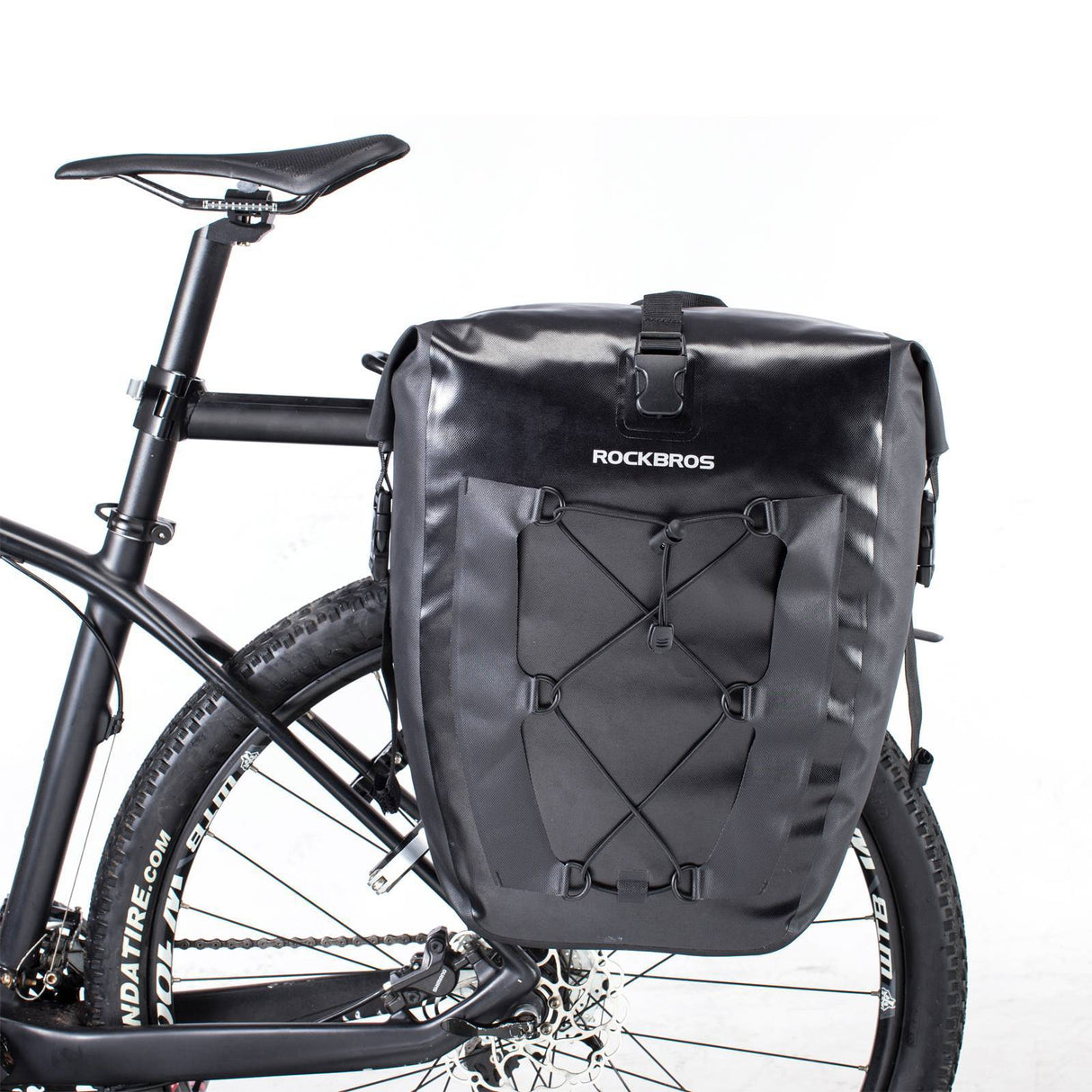 ROCKBROS 100 % wasserdichte Transporttaschen mit Netztasche 27L - ROCKBROS-EU