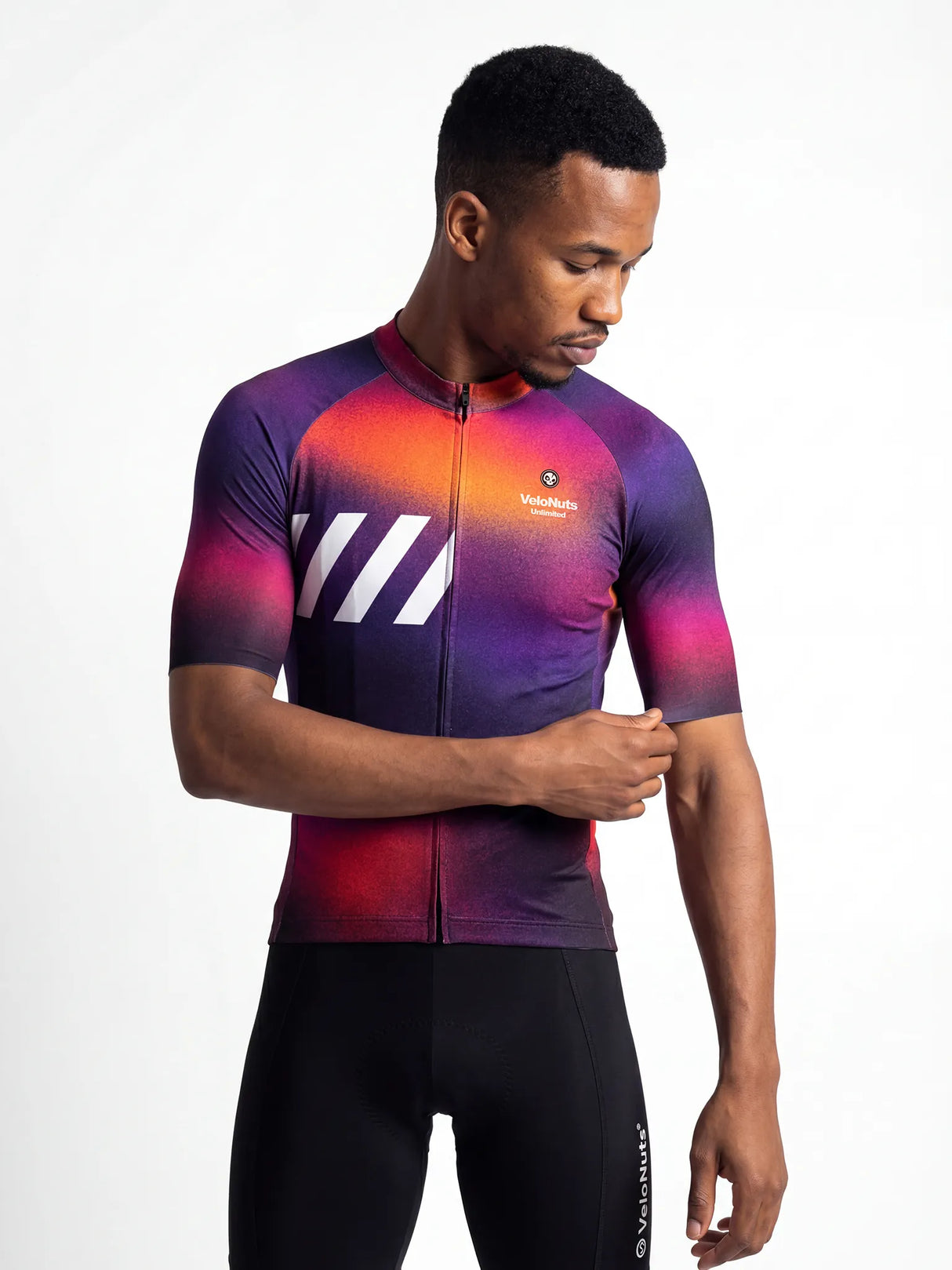 Herren-Radtrikot Aura Fade