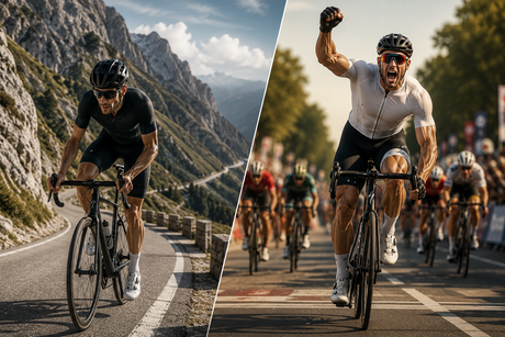 🚴‍♂️ Wer ist der König der Straße? Bergfahrer vs. Sprinter!