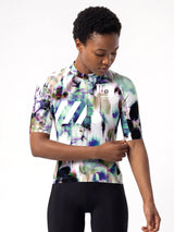 Damen-Radtrikot Biolume Garden