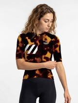 Damen-Radtrikot Pelzcode