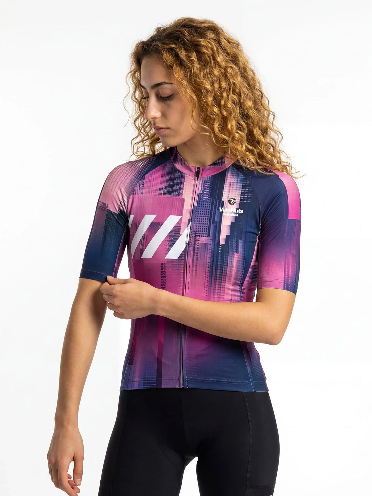 Damen-Radtrikot Liquid Terrain